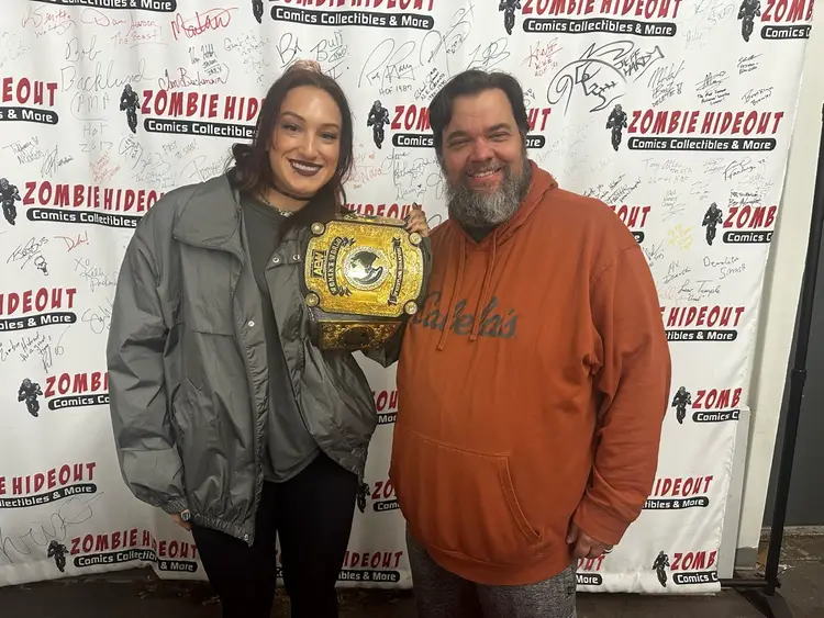 Kris Statlander AEW Women’s Champion Signed 8x10 Store COA