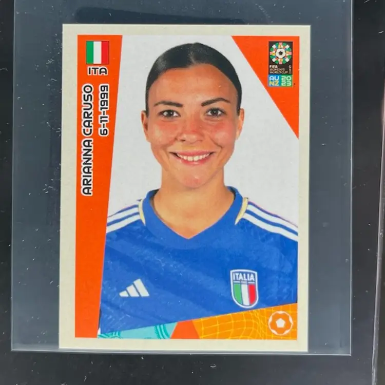 Arianna Caruso 2023 Panini Women’s World Cup Sticker Italy Soccer Card