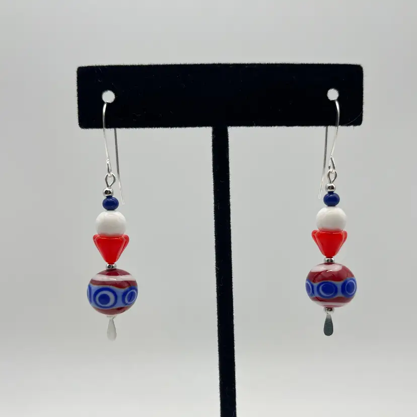 #101 "My Old Toy Soldiers" Earrings - Handmade Earrings By Me