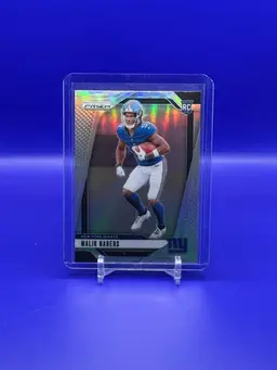 Malik Nabers Prizm Silver