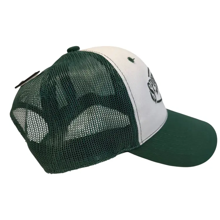 Sportsman’s Warehouse Mtn Logo Green & White Unisex Trucker Style Snapback NWT