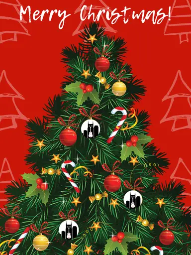 Merry Christmas Pop-Up Thank You $1