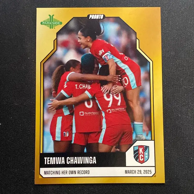 Temwa Chawinga 1 of 1!! - Parkside Pronto - KC Current - Women’s Soccer