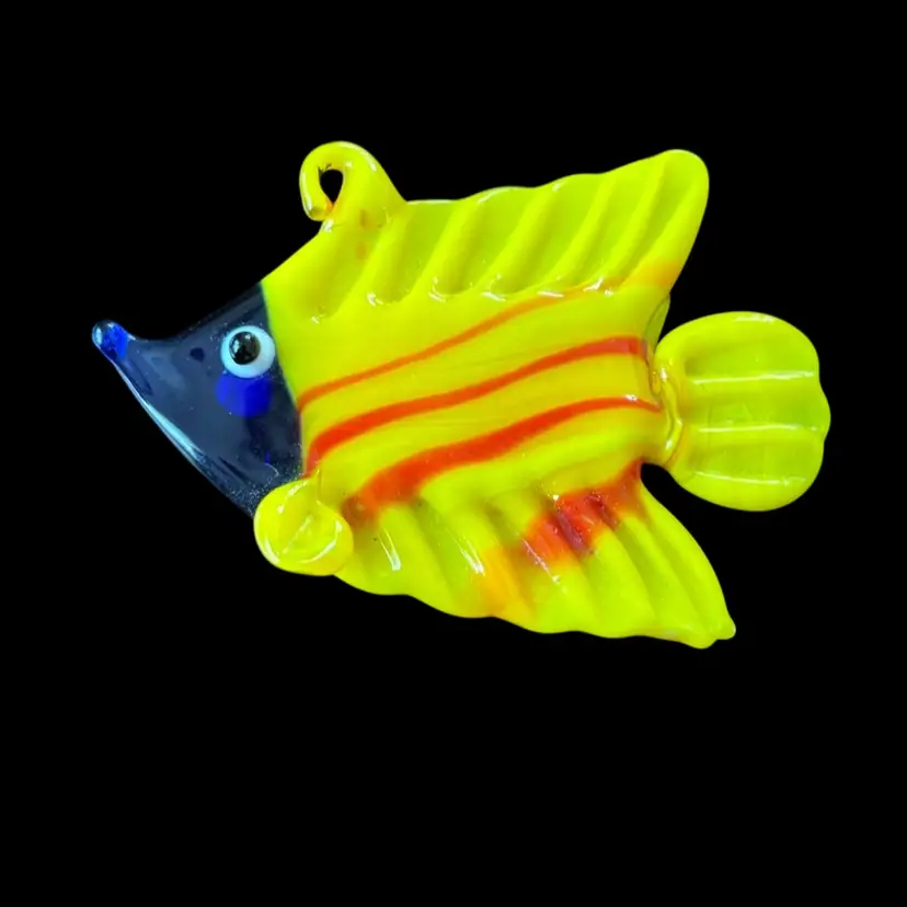 Glass Fish Pendant