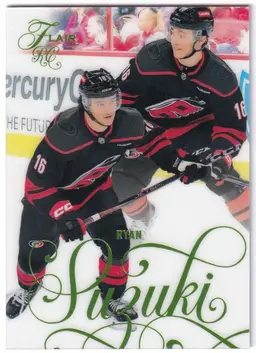 2025-26 Flair Forecheck #164 Ryan Suzuki Carolina Hurricanes Hockey Card