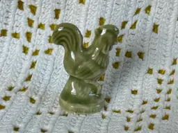 Wade England Red Rose Tea Green Rooster