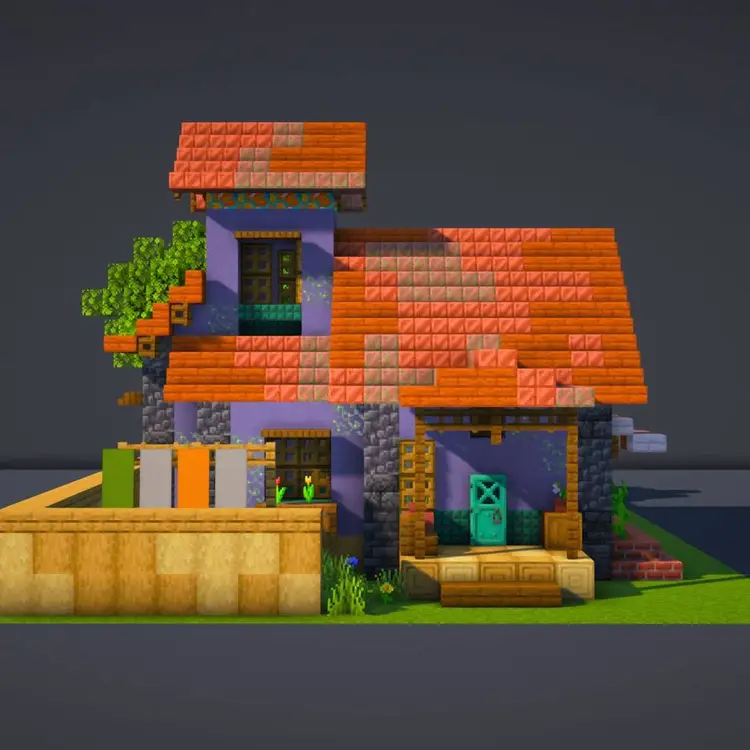 Minecraft Suburban House