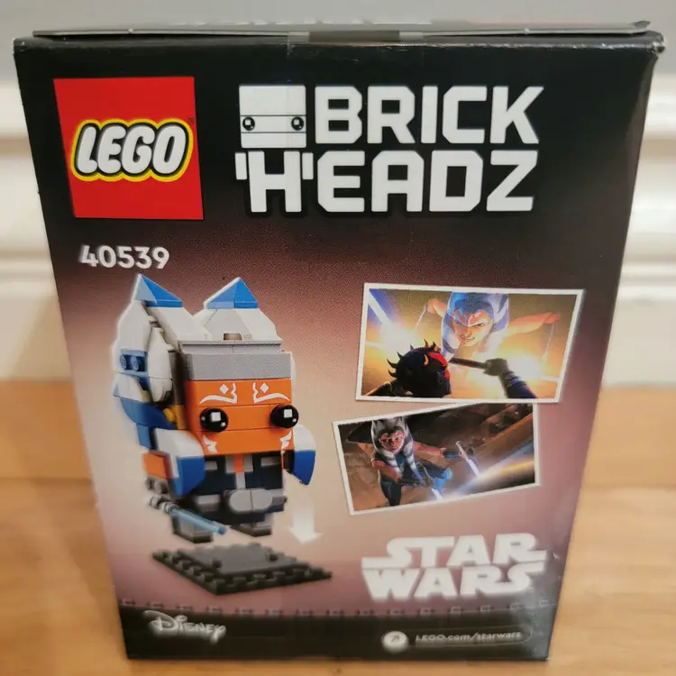 Lego Star Wars Brickheadz 40539 - Ahsoka Tano, New & Sealed