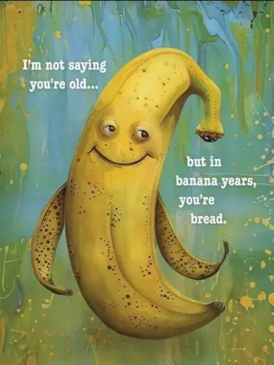 Even vintage bananas have purpose!! Goodies Galour