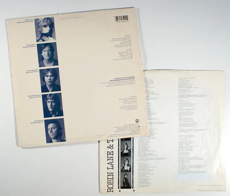 Robin Lane - And The Chartbusters (1980) Vinyl LP • Self titled, Never Enough