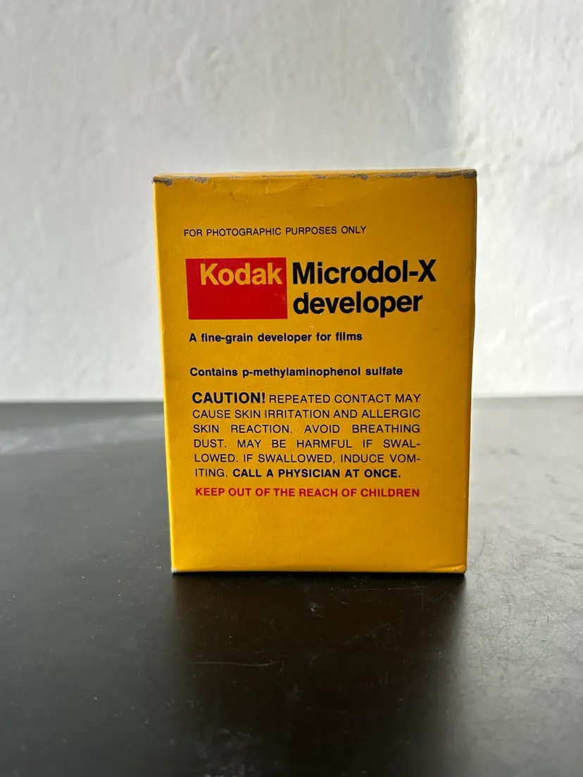 Vtg Kodak Microdol-X **parts Or Display**