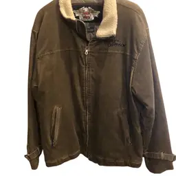 Vintage Harley Davidson Corduroy Jacket