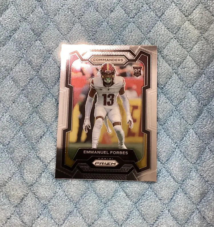 2023 Panini Prizm #399 Emmanuel Forbes Rookie Washington Commanders