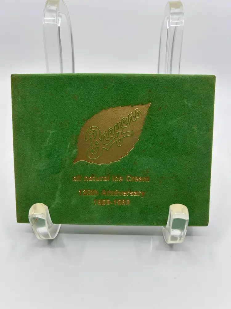 2 NOS Vtg Breyers Ice Cream 120th Anniversary Playing Card Deck Org Box