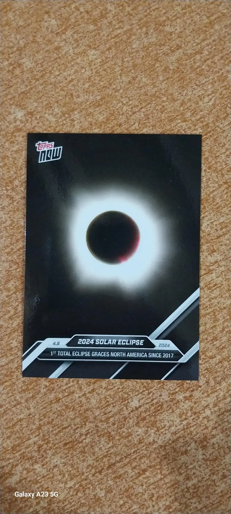 2024 Topps Now 2024 Solar Eclipse