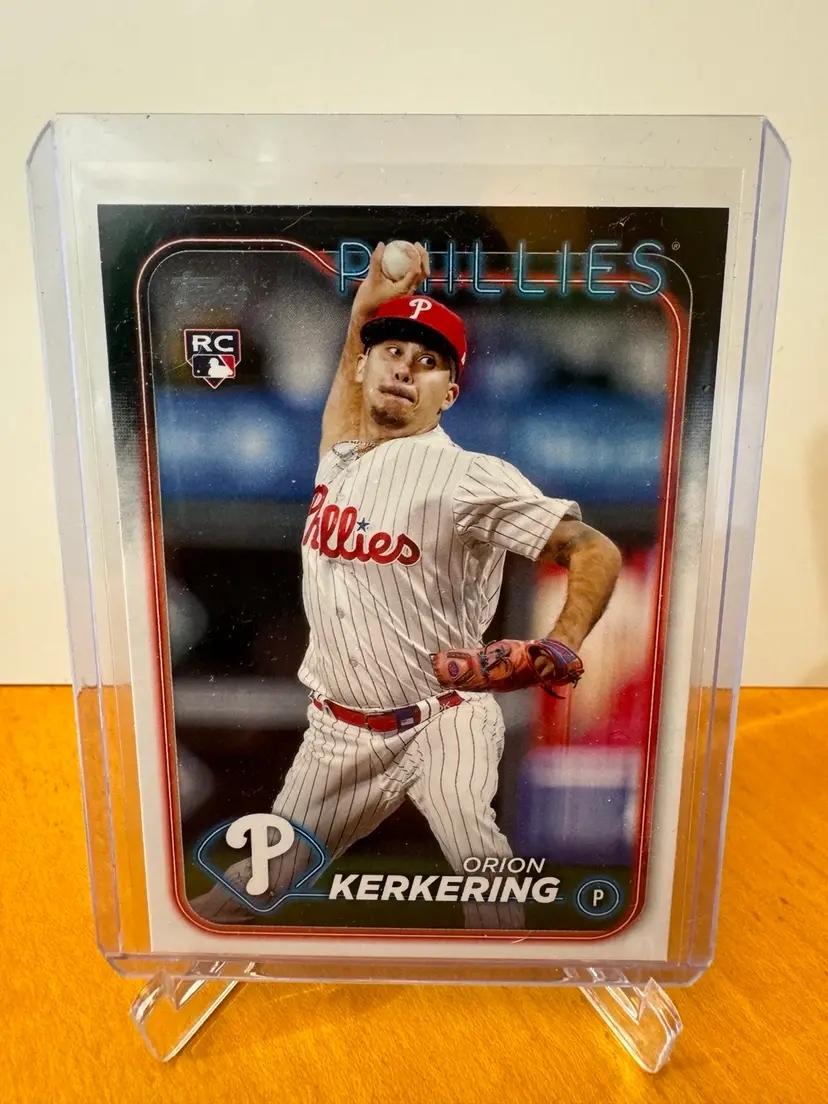 Orion Kerkering 2024 Topps S2 Rookie Card - Philadelphia Phillies 