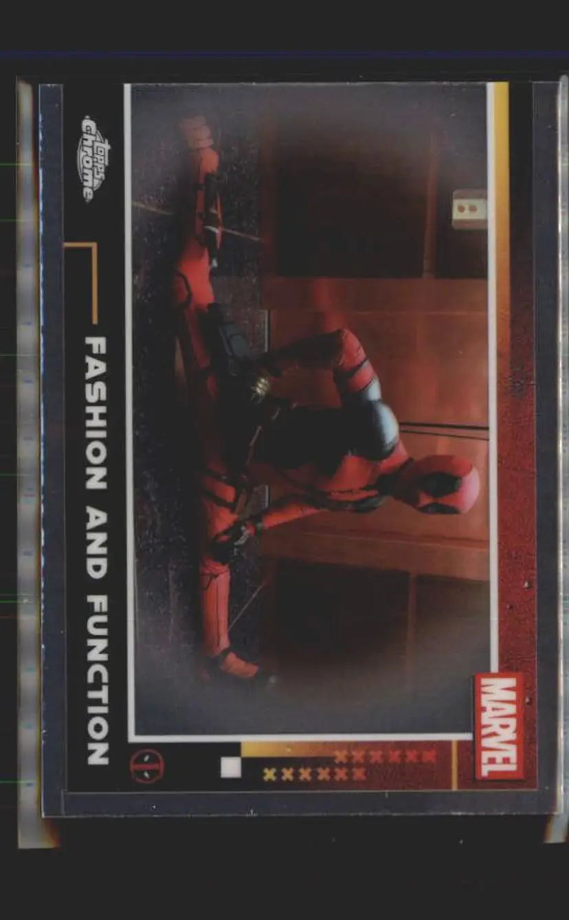 Fashion and Function 2025 Topps Chrome Marvel Deadpool #58 - (140) -
