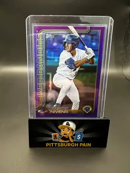 Spencer Nivens 2025 Topps Pro Debut Purple 115/299