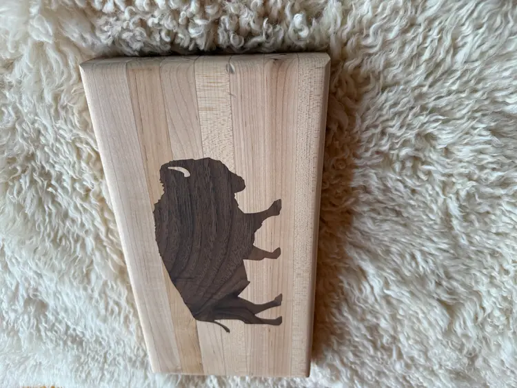 Buffalo Inlay Cutting Board - 119