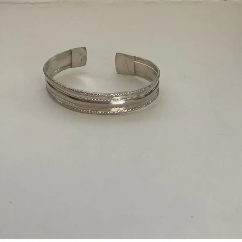 Sterling Silver Cuff Bracelet Made By Me