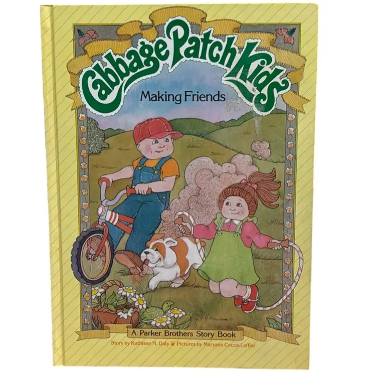 Cabbage Patch Kids Making Friends By Kathleen Daily