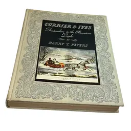 1942 Currier & Ives Picture Book By Harry T Peters Hardback
