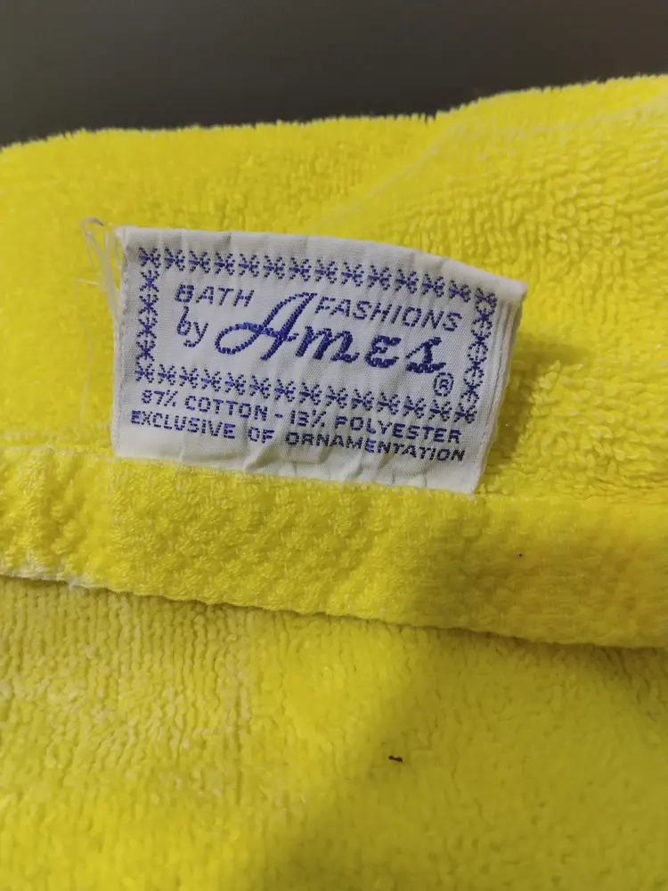 Vintage Hand Towels Bath by Ames Circus Tents