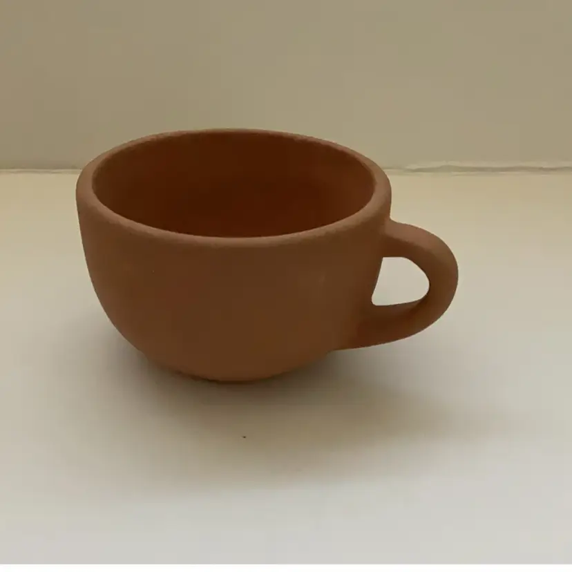 Terracotta Teacup
