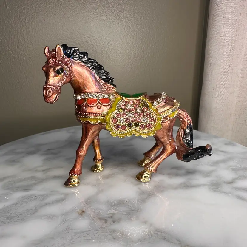 🔔Horse Trinket Box