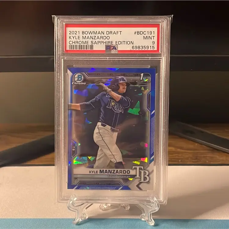 Kyle Manzardo 1st Sapphire PSA 9