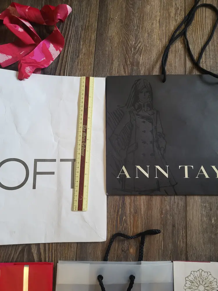 LOFT Ann Taylor Shopping Gift Bag Lot of 5