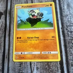 Pancham #72/145 SM - Guardians Rising Common - Pokemon Cards G12