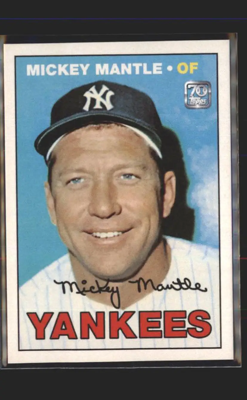 2021 Topps x Mickey Mantle #37 Mickey Mantle - (137) - New York Yankees