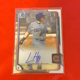 2015 Bowman Draft 1st Bowman Auto Ian Happ Chicago Cubs