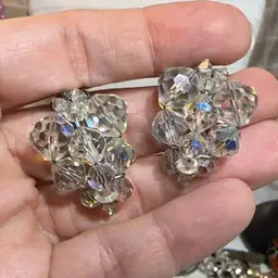 Cut Glass Aurora Borealis