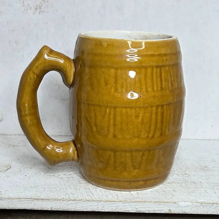 Vintage Barrel Mug