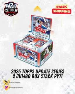 Houston Astros - ZB 25616: 2025 Topps Update Series 2 Jumbo Stack PYT 2 (Rips 11/15)