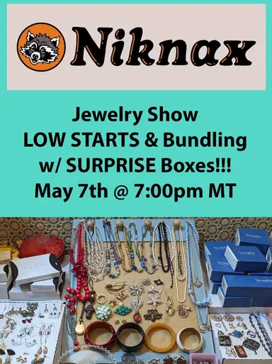 Jewelry Show - Low Starts & Never Opened Boxes!