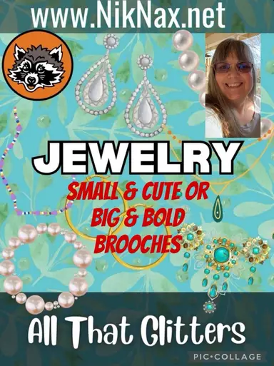 Small & cute or big & bold Brooches 