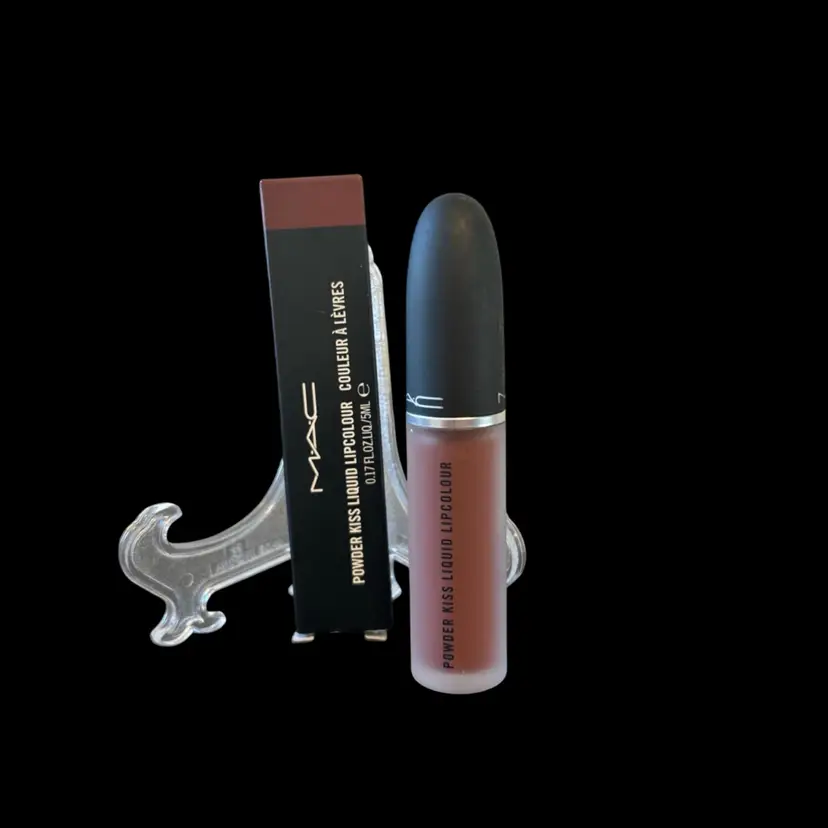 M.A.C Powder Kiss Liquid Lipcolour 997 Over The Taupe (MU109)