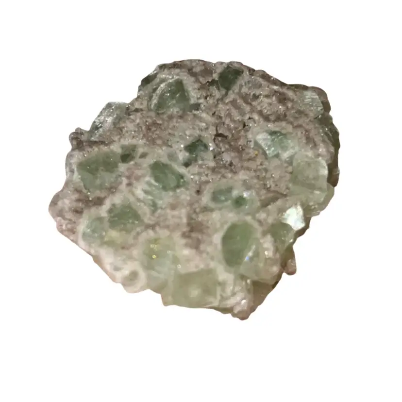 2.5” Specimen Of Green Apophyllite Raw Stone 61 Grams