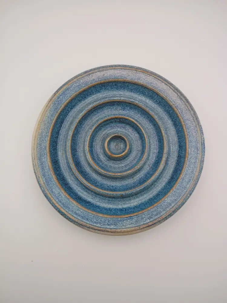 Studio pottery dish/candle holder?