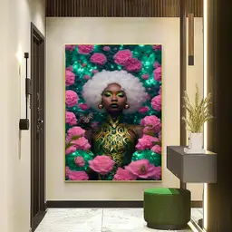Empress of the Blooming Nebula digital print