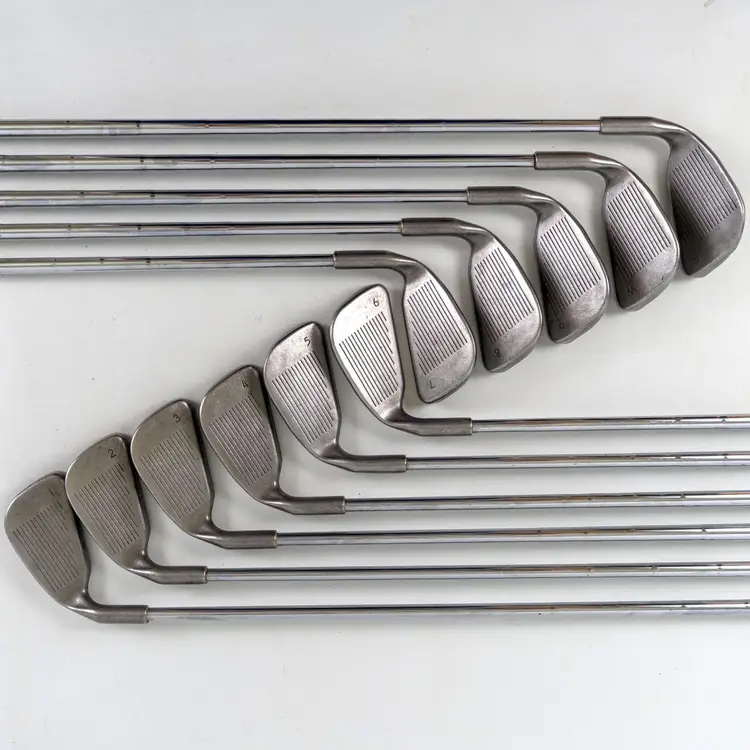 Ping Zing Iron Set 1-9, PW, SW Black Dot KT-M Stiff Steel Shafts Right Hand New Grips