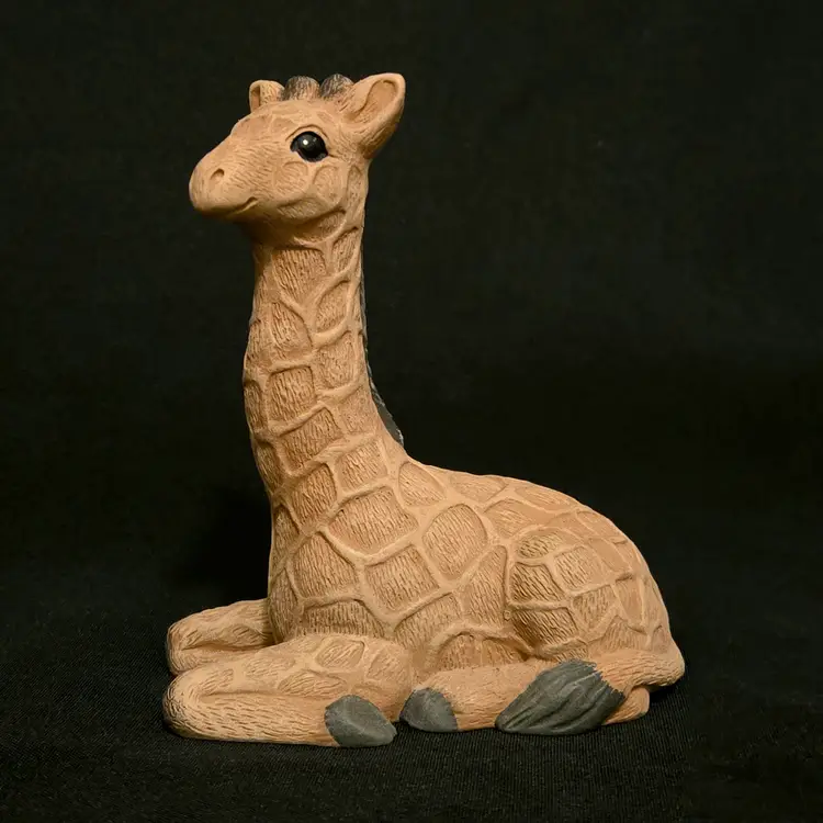 Billie Porter Sculpture Giraffe Newborn Collectible Figurine U.S.A made 1988 Vintage