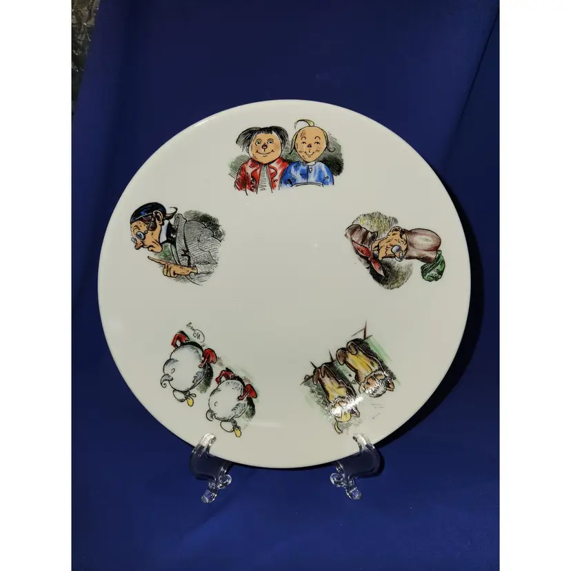 Kaiser Max and Moritz Plate - Germany - Wilhelm Busch