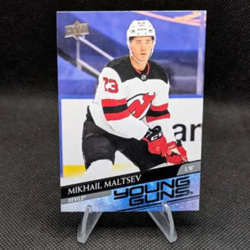 Mikhail Maltsev 2020-21 Upper Deck YG Rookie Card (RC)  #723 - New Jersey Devils