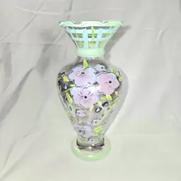 Handpainted Vase by Tracy Porter Floral