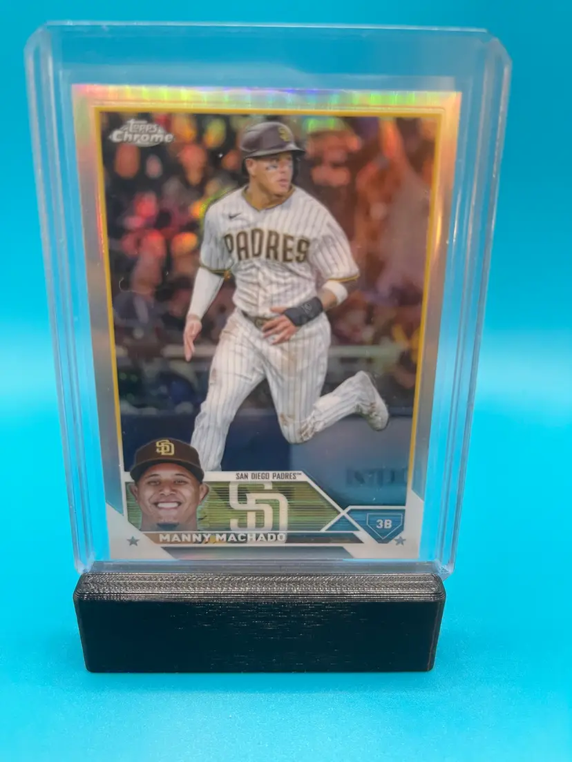Manny Machado Topps Chrome Refractor San Diego Padres