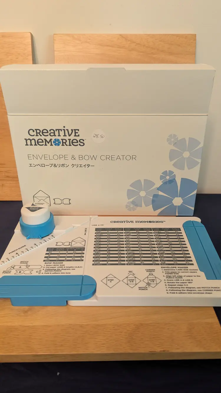 Creative Memories Bow & Envelope Maker
